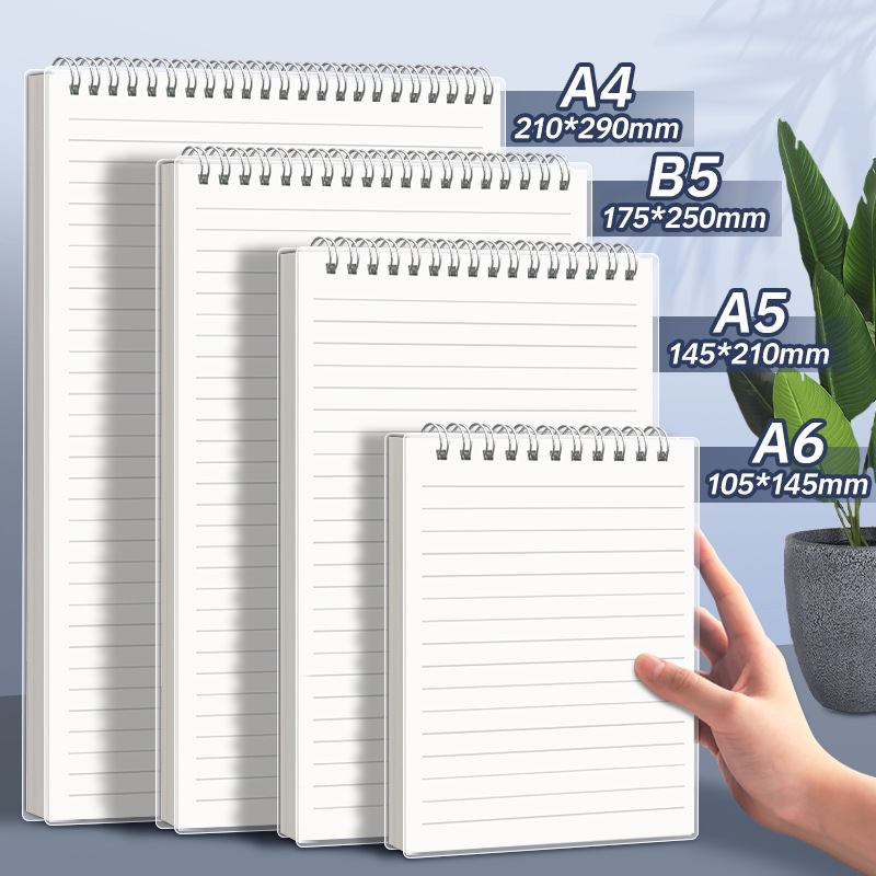 A5 Spiral Dotted Grid Notebook - A4 A5 B5 Spiral book coil
