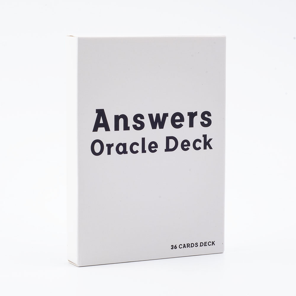 Answers Oracle Deck 36 Cards M - Tarot Deck With Guidebook review and price