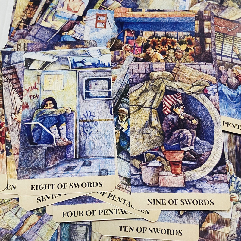City Labyrinth Tarot Cards 78  - Tarot Deck With Guidebook review and price