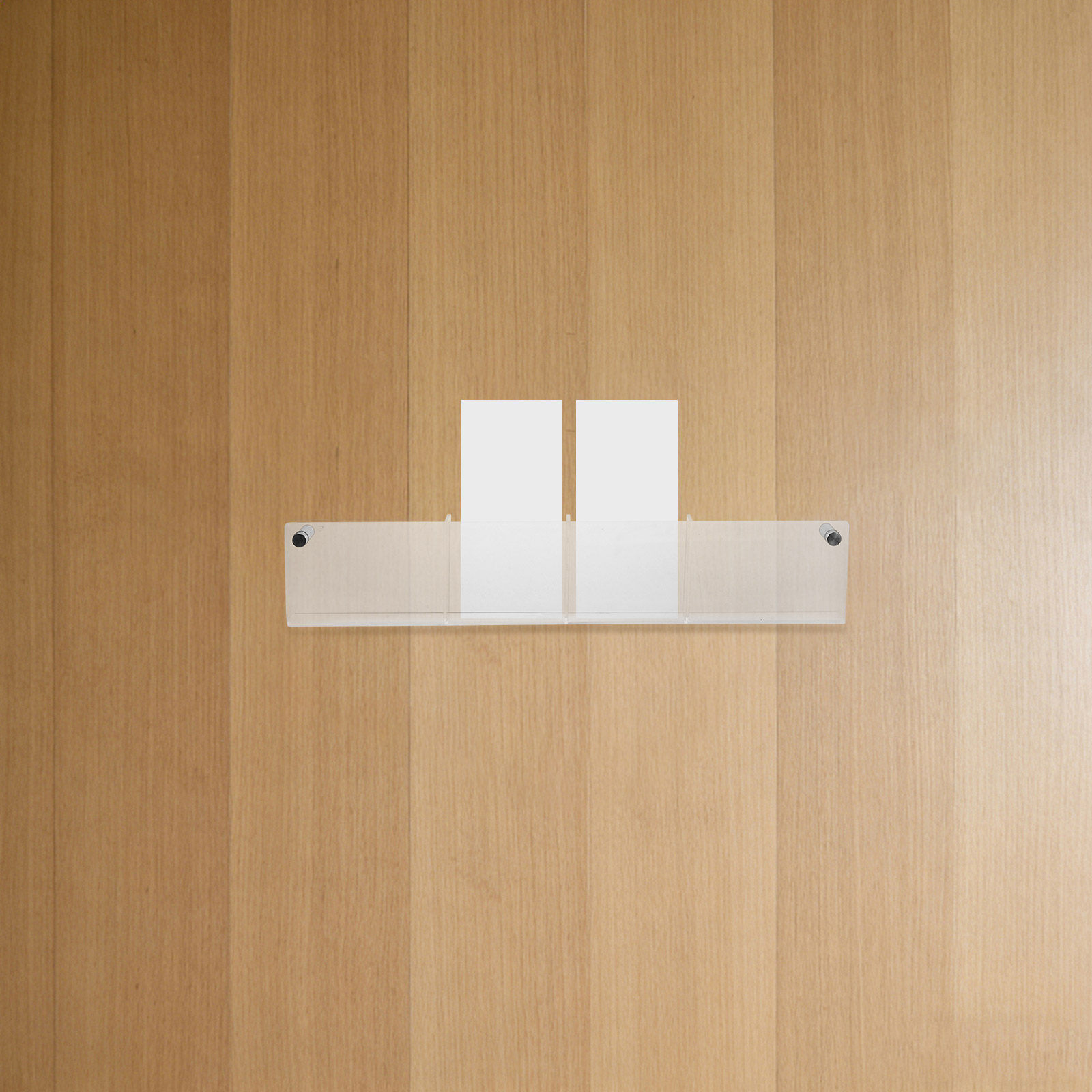 Wall Mounted Acrylic Brochure  - Magazines review and price