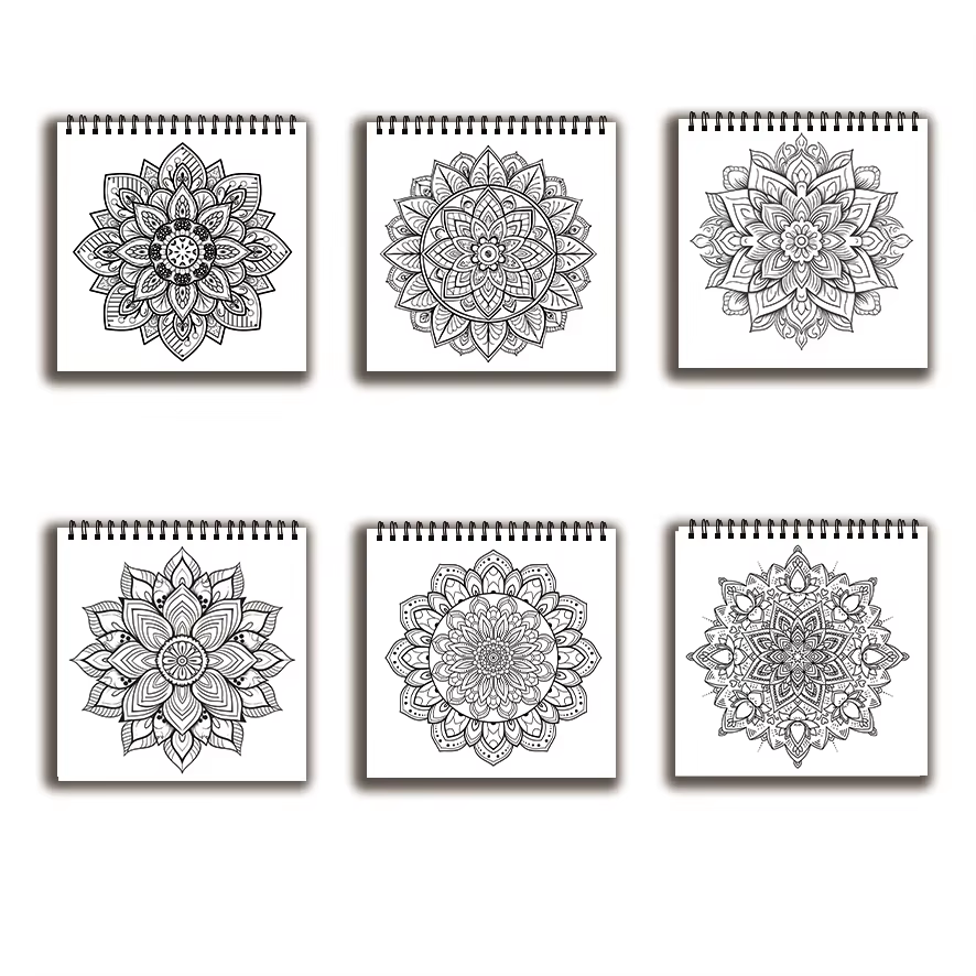 Coloring Book - 7.87 x 7.87 in - Adult Coloring Book Stress Relief review and price