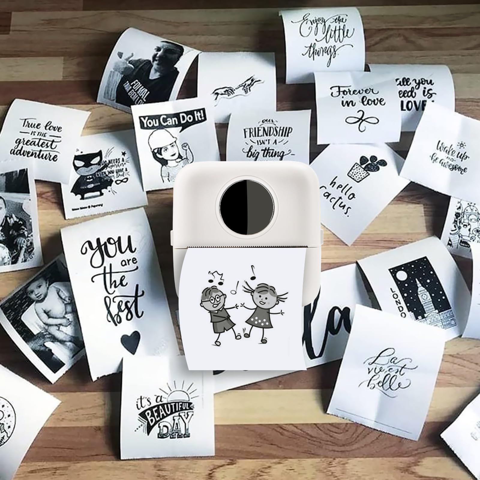 10 Rolls Thermal Inkless Print - Mini Pocket Thermal Printer Paper Roll review and price