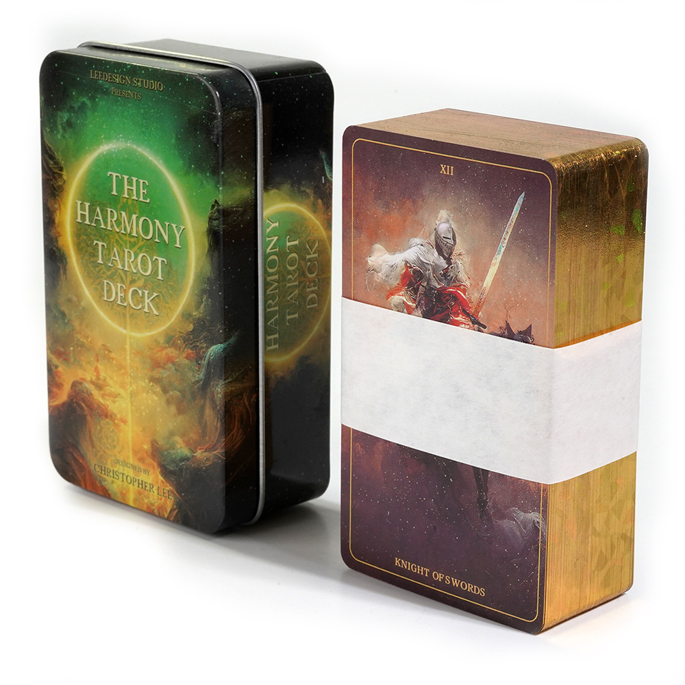 Harmony Tarot In A Tin with Gi - Tarot Deck With Guidebook review and price