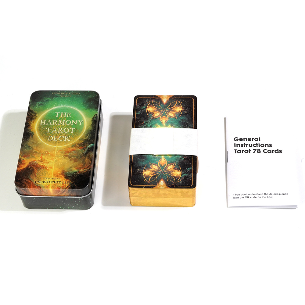 Harmony Tarot In A Tin with Gi - Tarot Deck With Guidebook review and price