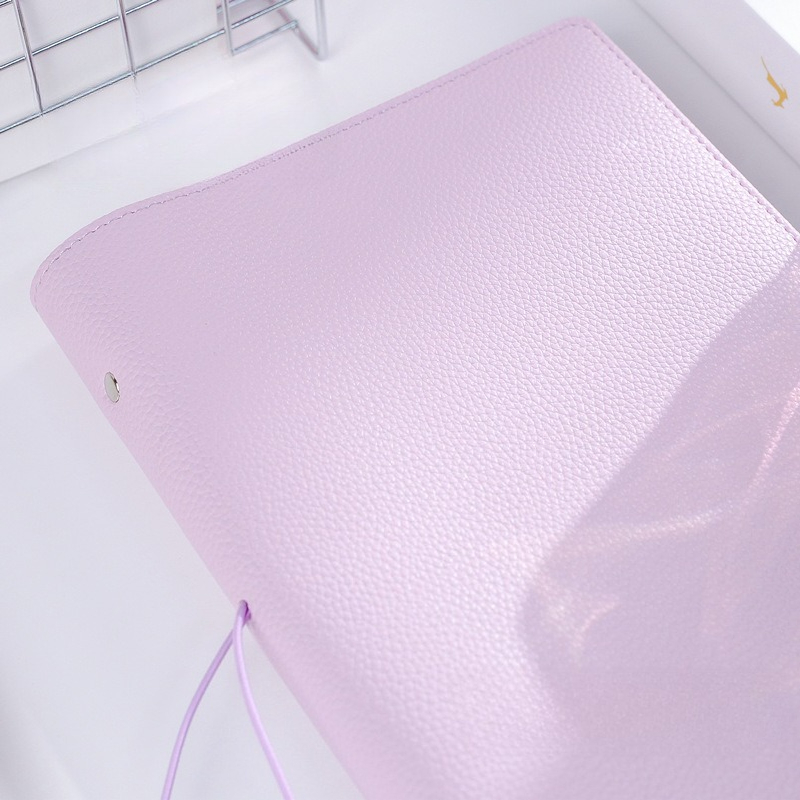 A5  Soft PU DIY Binder Photoca - Vintage Leather Journal Notebook review and price