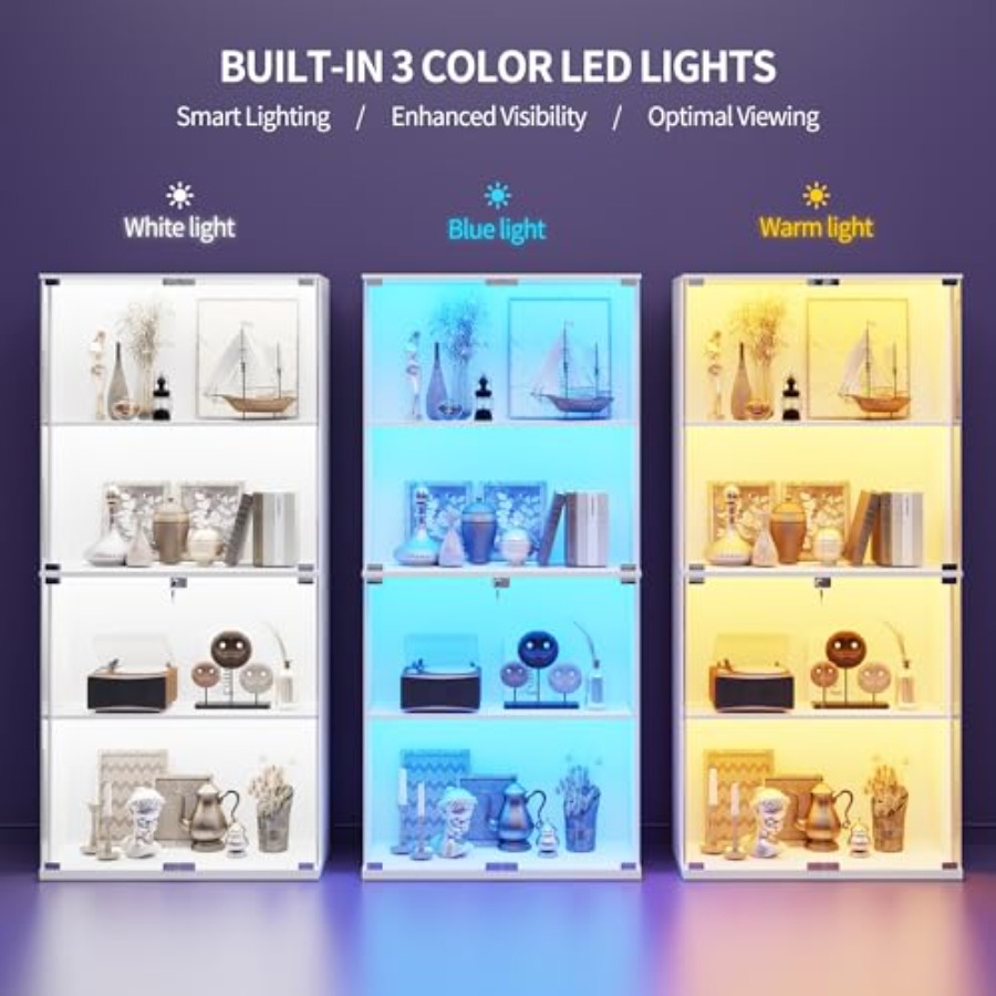 66 Glass Display Cabinet for C - Books review and price
