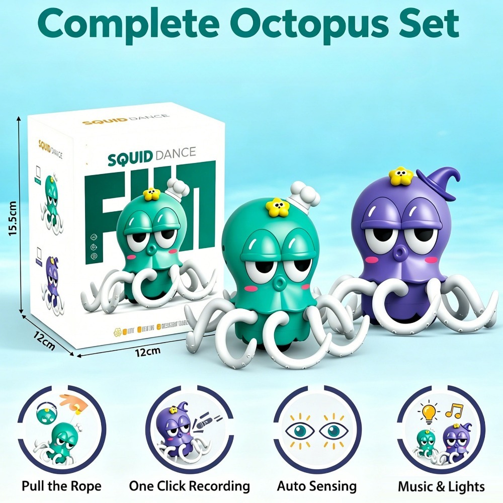 Electric Dancing Octopus Toy A - Music review and price