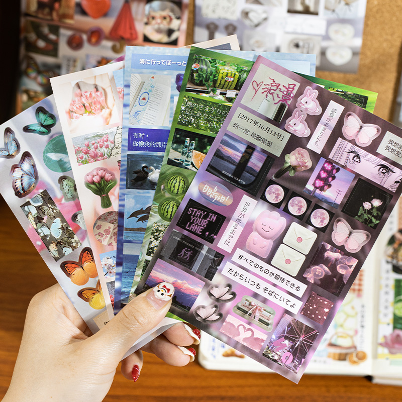 20pcs Die-Cut Sticker Book - J - Stationery Books review and price