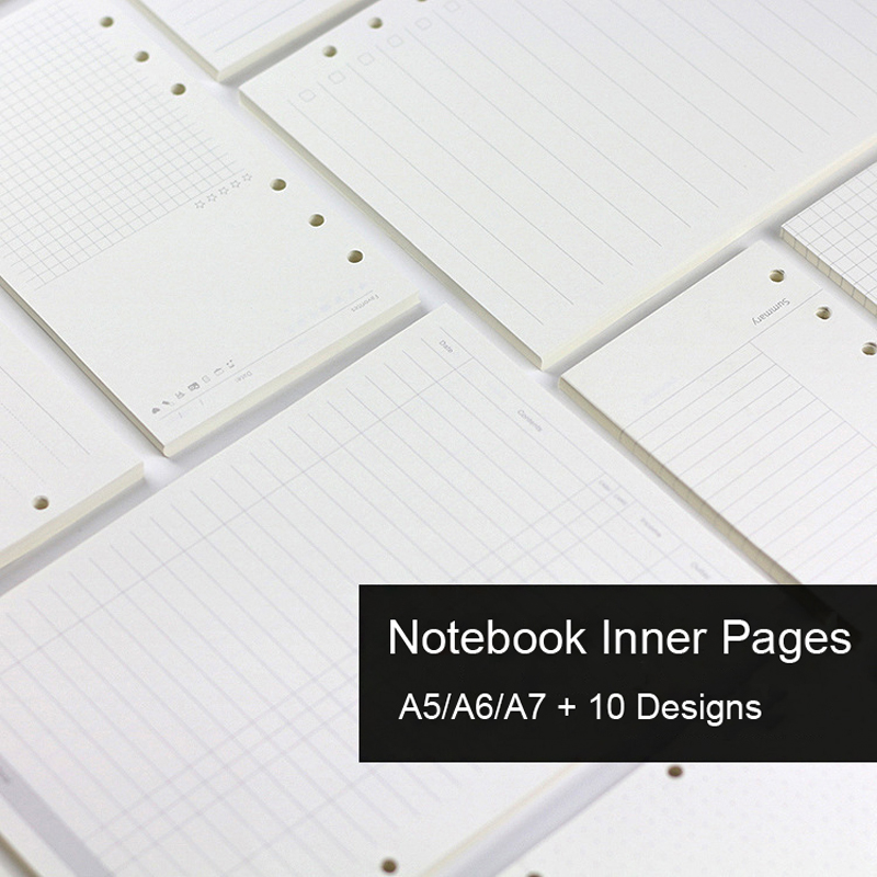 45 Sheets A5 A6A7 Loose Leaf N - A5 Spiral Dotted Grid Notebook review and price
