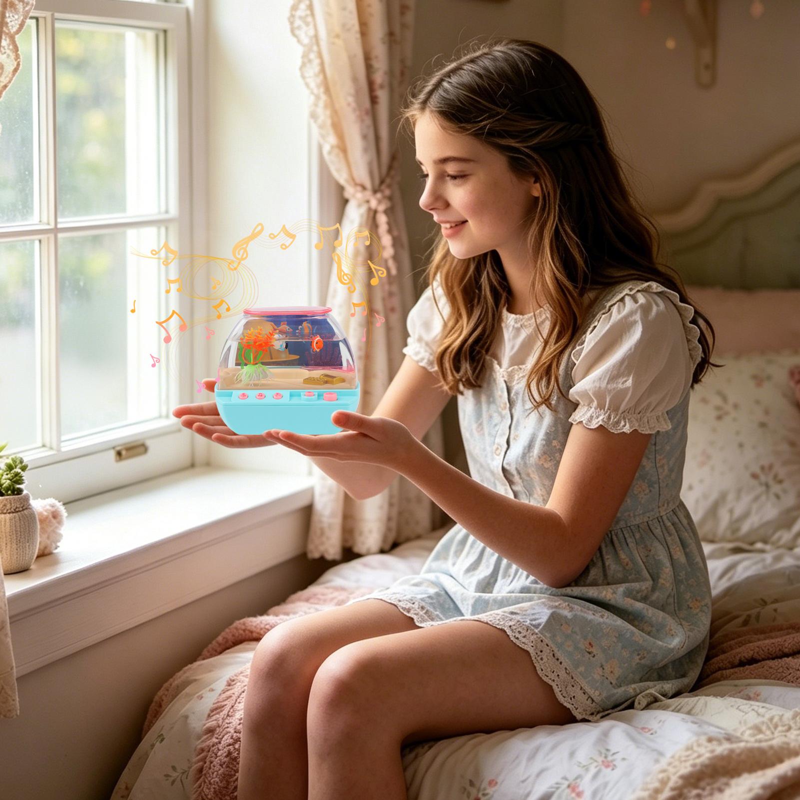 Toy Fish Tank Home Decoration  - Music review and price