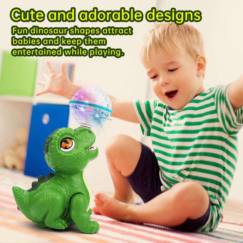 Electric Dinosaur Top Ball Toy - Music review and price