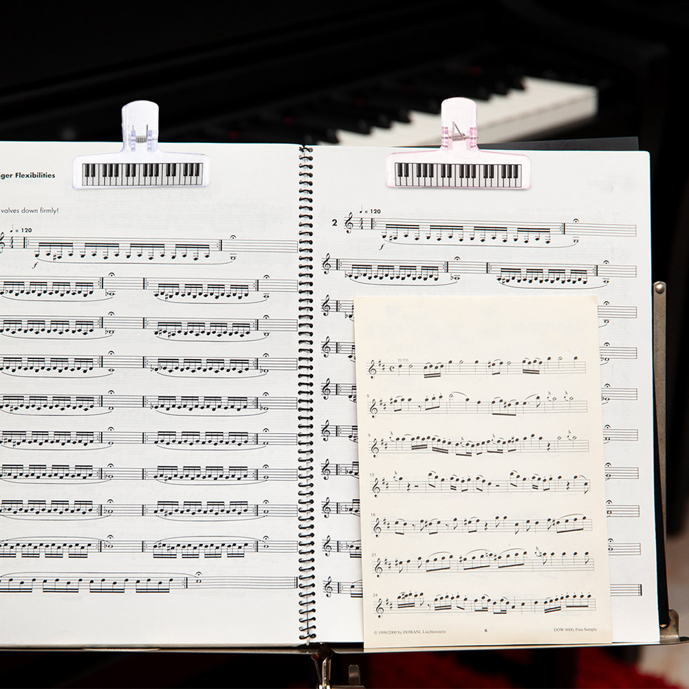 6Pcs Music Stand Clips Clear A - Clear Acrylic Book Stand Holder review and price