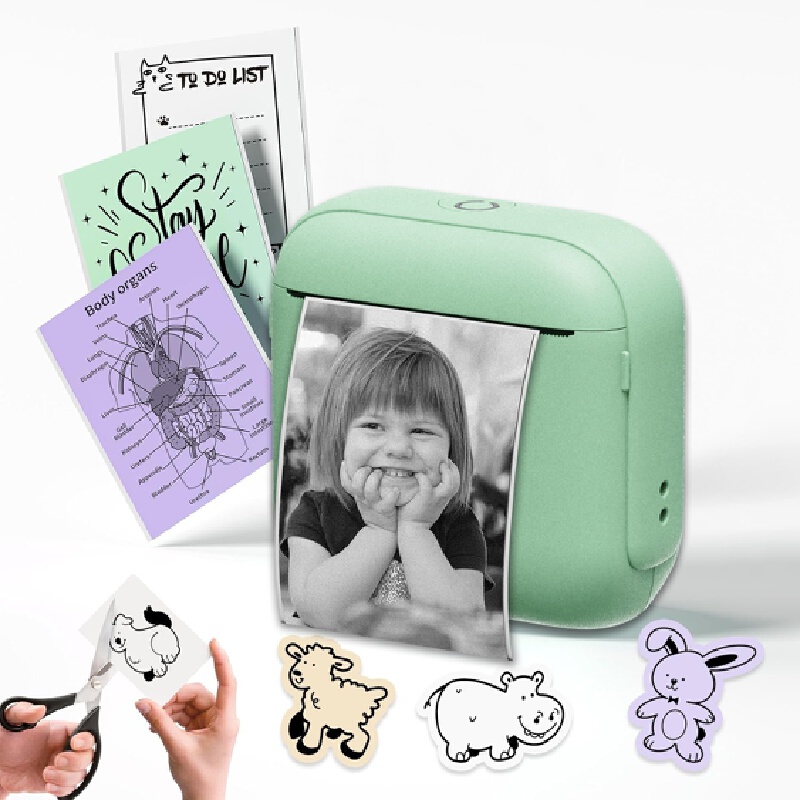 Mini Pocket Bluetooth Inkless  - Mini Pocket Thermal Printer Paper Roll review and price
