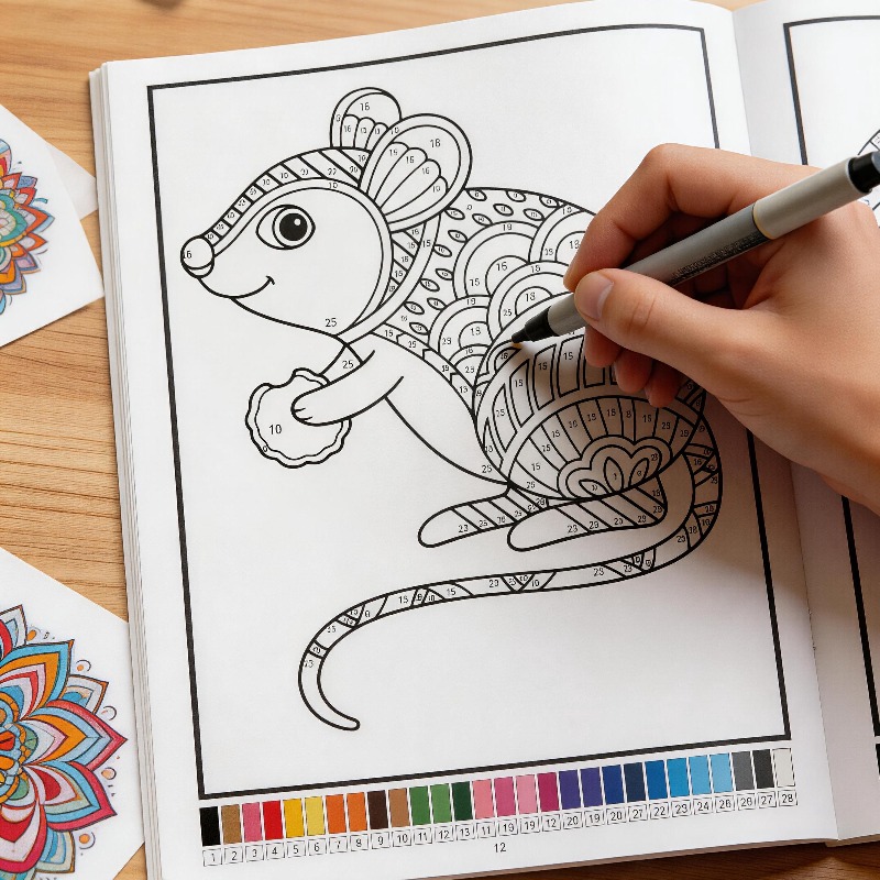 Adult Animal/plant Coloring St - Adult Coloring Book Stress Relief review and price