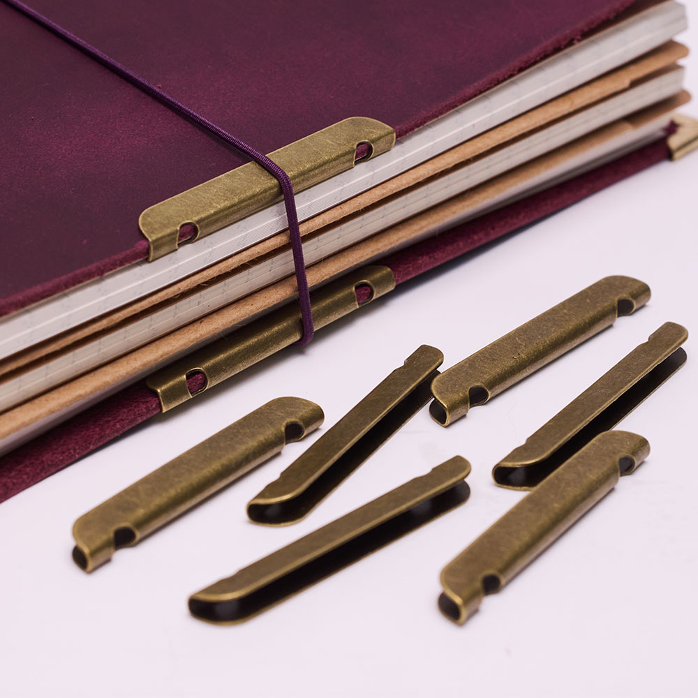 Leather Notebook Metal-Edge Pr - Vintage Leather Journal Notebook review and price
